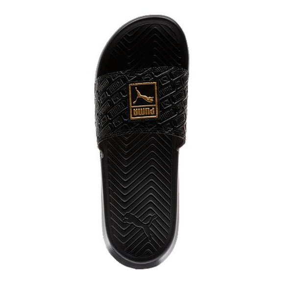 New Puma Popcat Black Slides Slippers US 8 - Picture 10 of 15